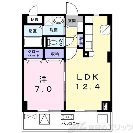 Fiore水無瀬の物件間取画像